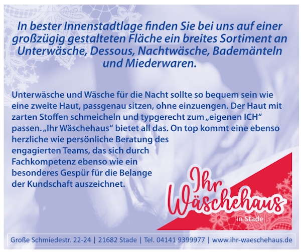 Ihr Wäschehaus